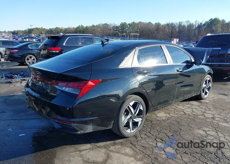 2023 Hyundai Elantra Limited из США, поврежденный, VIN KMHLP4AGXPU500936